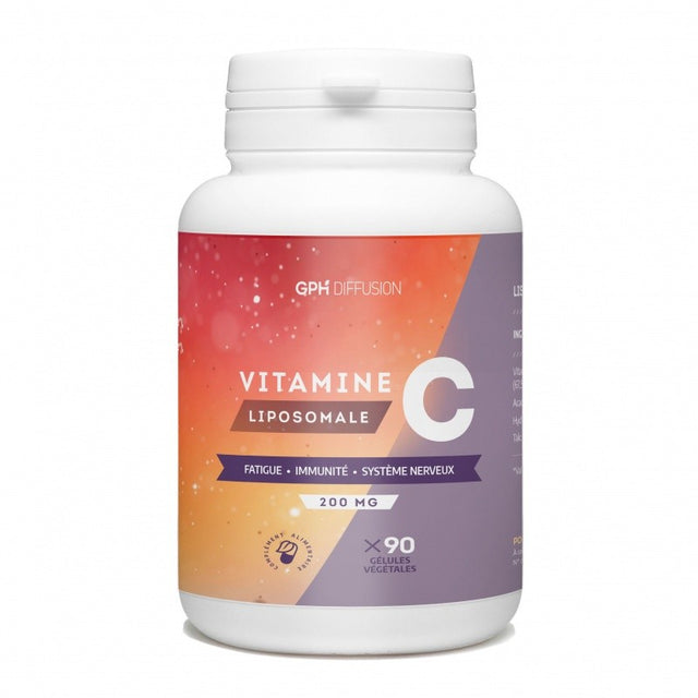 Gph Diffusion Vitamine C Liposomale 200 mg | 90 Gélules prix Maroc