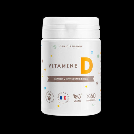 GPH DIFFUSION Vitamine D 5ug l 60 comprimés prix Maroc