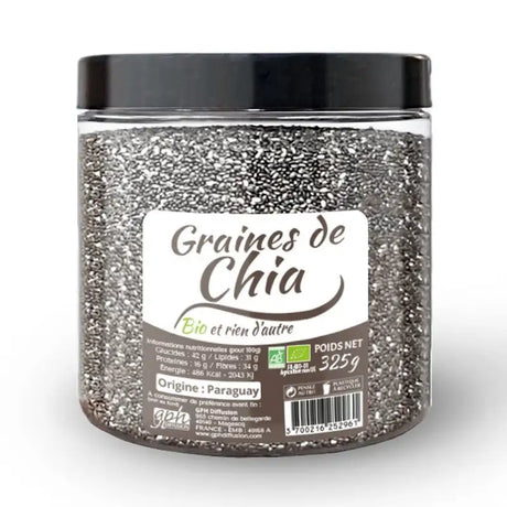 GPH GRAINES DE CHIA 325G prix Maroc