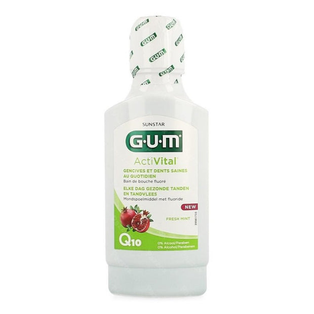 Gum Activital Q10 Bain de Bouche 300 ml