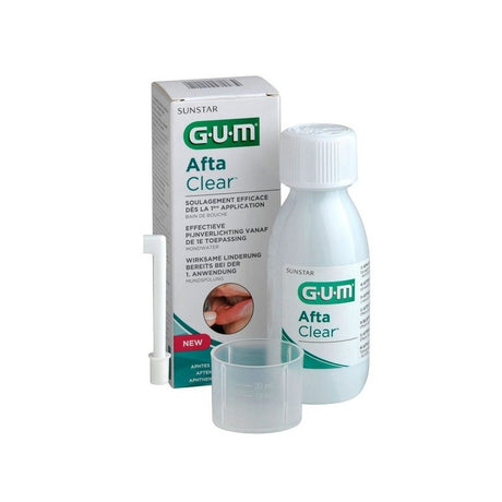 GUM AFTA CLEAR bain de bouche 120 ml prix Maroc