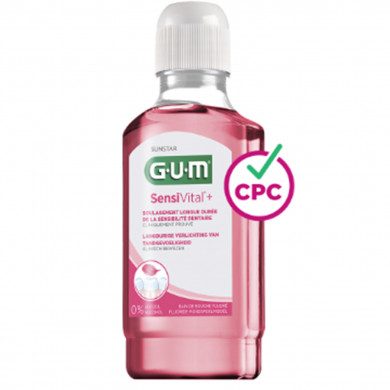 GUM BAIN DE BOUCHE SENSIVITAL + 300 ML REF 6081 Parapharmacie prix Maroc