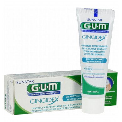 GUM DENTIFRICE GINGIDEX 75 ML REF 1755 Parapharmacie prix Maroc