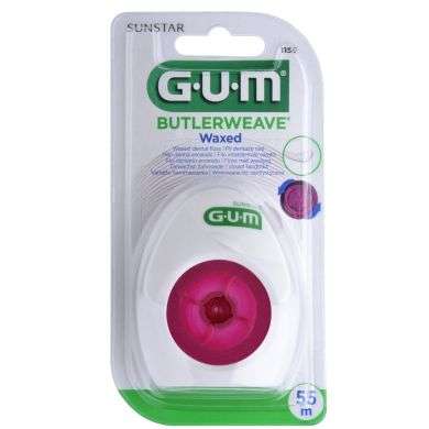 GUM FIL DENTAIRE BUTLERWEAVE CIRE LARGES ESPACES REF 1155 Parapharmacie prix Maroc