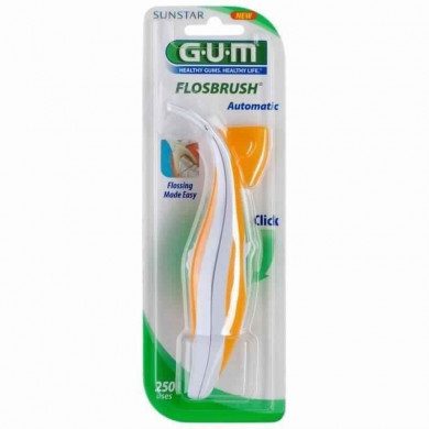 GUM FIL FLOSBRUSH MANCHE AVEC FIL INTEGRE REF 847 Parapharmacie prix Maroc