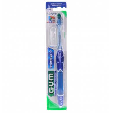 GUM BROSSE A DENTS TECHNIQUE MEDIUM COMPACT REF 493 Parapharmacie prix Maroc