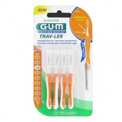 GUM MANCHE PAR 4 UNITES AVEC BROSETTE ULTRA FINE 0.9 MM REF 1412 prix Maroc