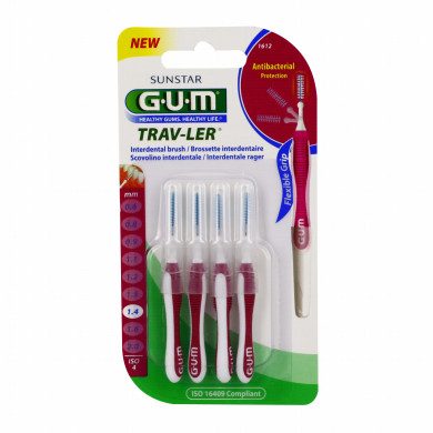 GUM MANCHE PAR 4 UNITES AVEC BROSSETTE FINE 1.4MM REF 1612 prix Maroc