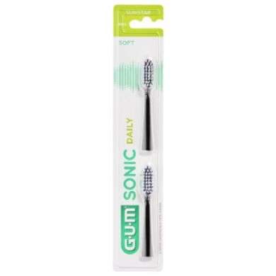 GUM SONIC DAILY SOFT 2 TETES DE RECHARGES REF 4110 Parapharmacie prix Maroc