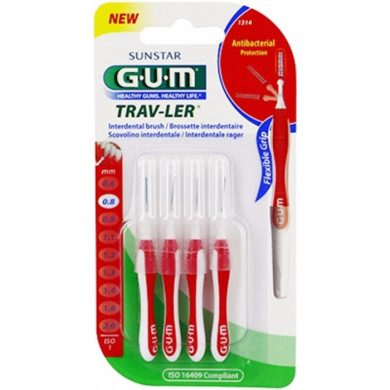 GUM MANCHE PAR 4 UNITES ABEC BROSSETTE MICRO ULTRA FINE 0.8MM REF 1314 prix Maroc