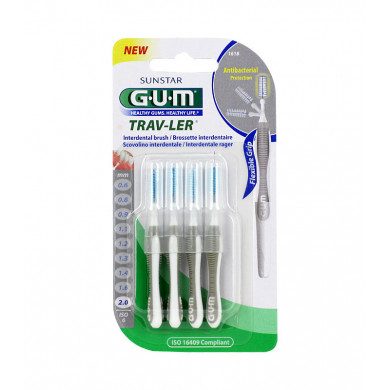 GUM MANCHE PAR 4 UNITES AVEC BROSSETTE LARGE 2.0MM REF 1618 prix Maroc