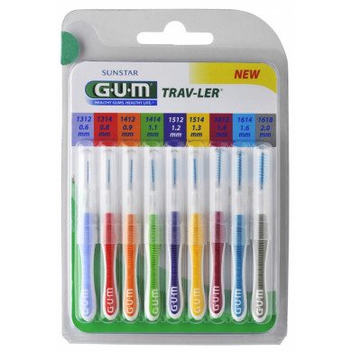 GUM MULTI PACK TRAVELER 10 REFERENCES prix Maroc