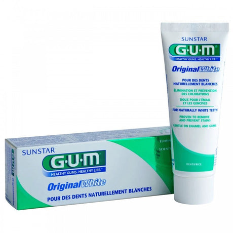 GUM ORIGINAL WHITE dentifrice 75 ml prix Maroc