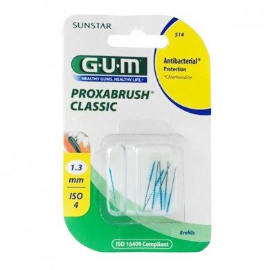 GUM RECHARGE BROSETTES EXTRA FINES PAR 8 UNITES 1.3 MM REF 514 prix Maroc