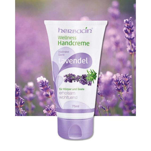 Herbacin Wellness Hand Cream Lavander 75ml