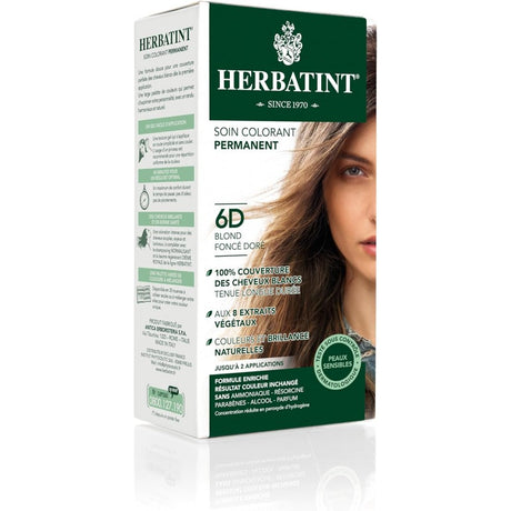 HERBATINT 6D BLOND FONCE DORE prix Maroc