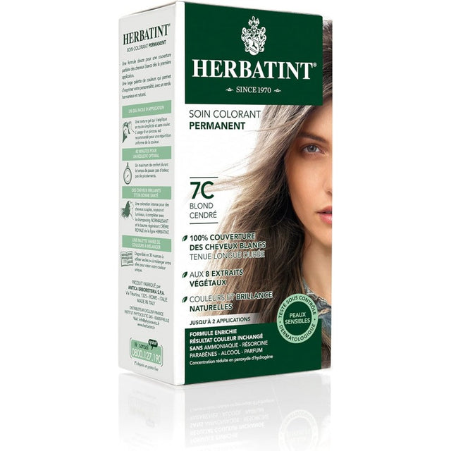 HERBATINT 7C BLOND CENDRE prix Maroc