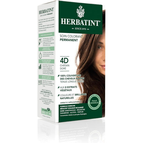HERBATINT CHATAIN DORE 4D prix Maroc