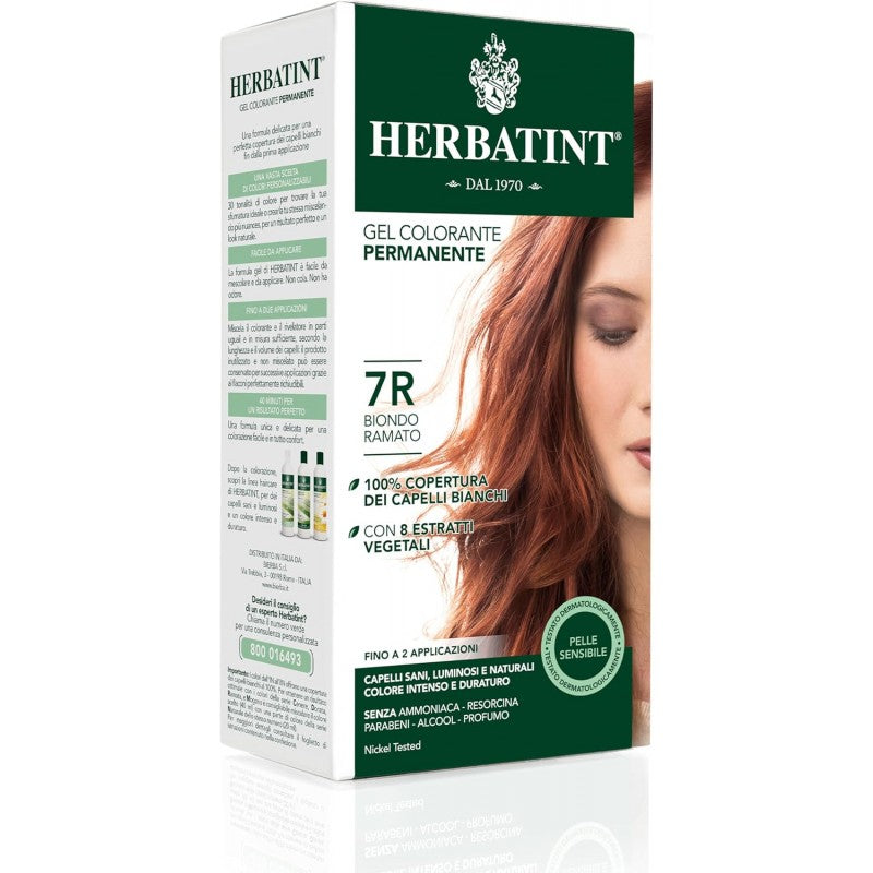 HERBATINT GEL COLORANT PERMANENT BLOND CUIVRE N7R prix Maroc