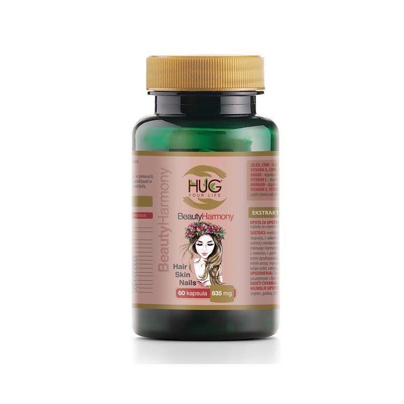 HUG beauty harmony cheveux peau et ongle 900mg | 60 gélules