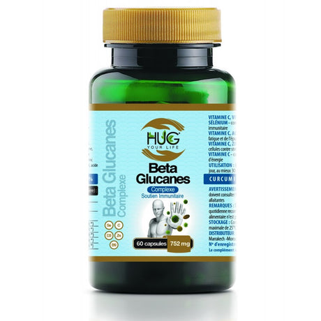 HUG Complexe Bêta-Glucanes | 60 capsules prix Maroc