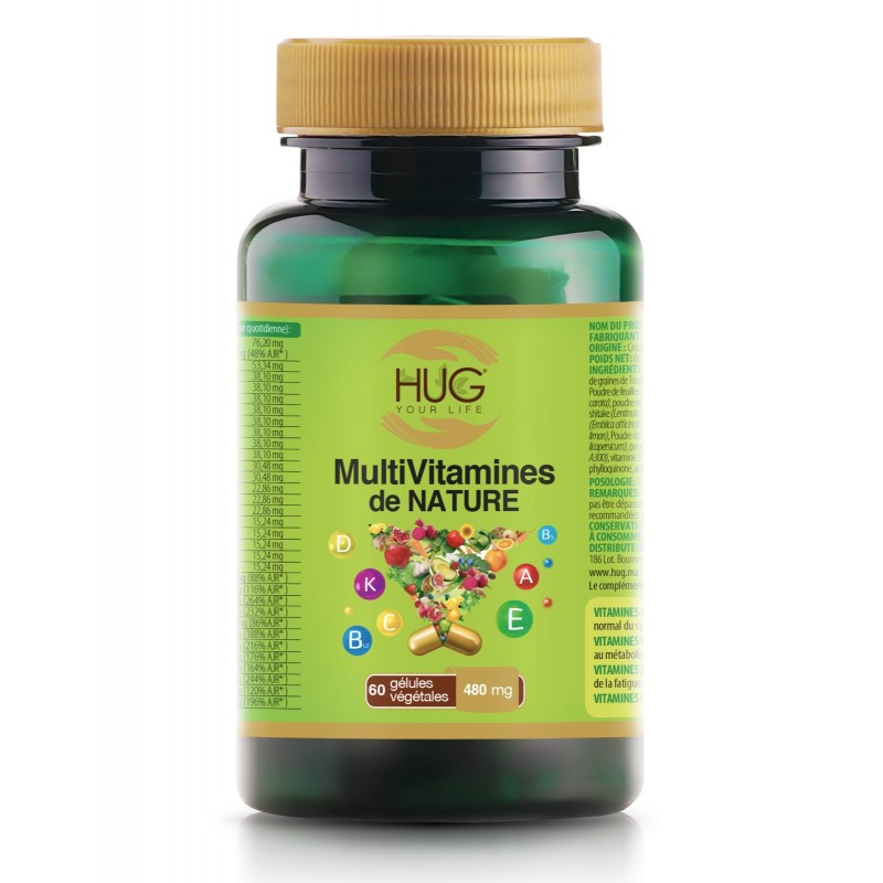 HUG Multivitamines | 60 gélules