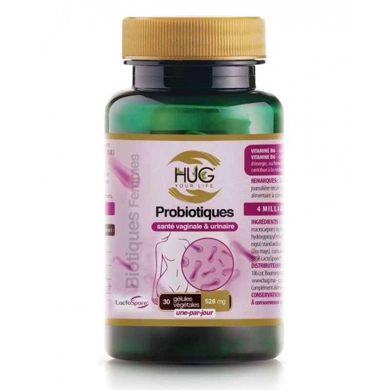HUG Probiotiques Femmes | 30 gélules