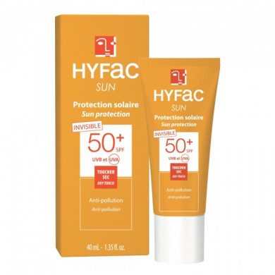 Hyfac Sun Protection Solaire Invisible SPF50+ 40ml prix Maroc