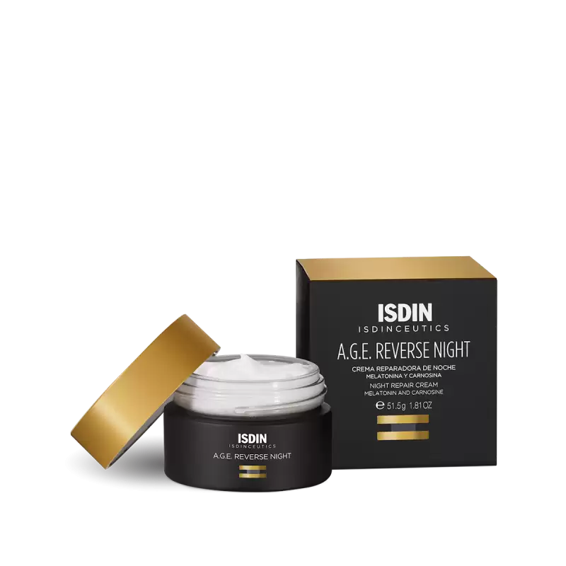 Isdin A.g.e Reverse Crème Soin Nuit Visage Remodelant 51.5 Gr
