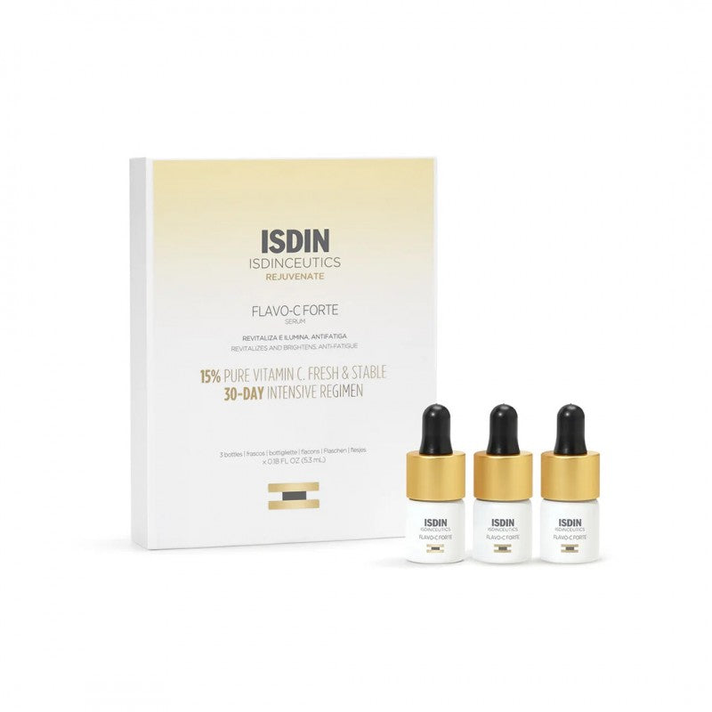 ISDIN CEUTICS FLAVO-C FORTE 15% 3 FLACONS prix Maroc