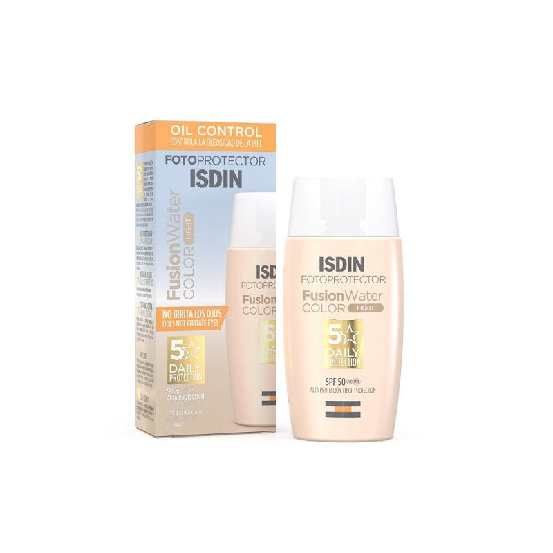 ISDIN FOTOPROTECTOR fusion water Color Light SPF50 | 50 ml prix Maroc