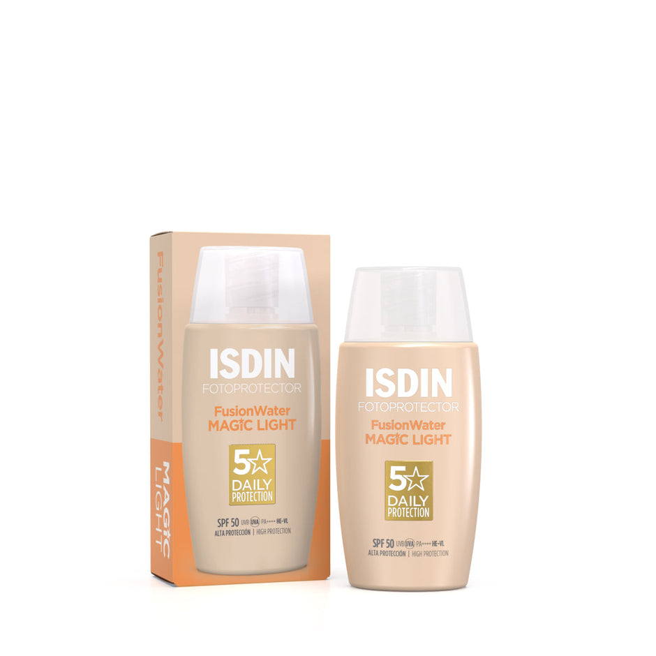 ISDIN Fotoprotector Fusion Water Magic Light SPF50 50 ml - prix Maroc parapharmacie
