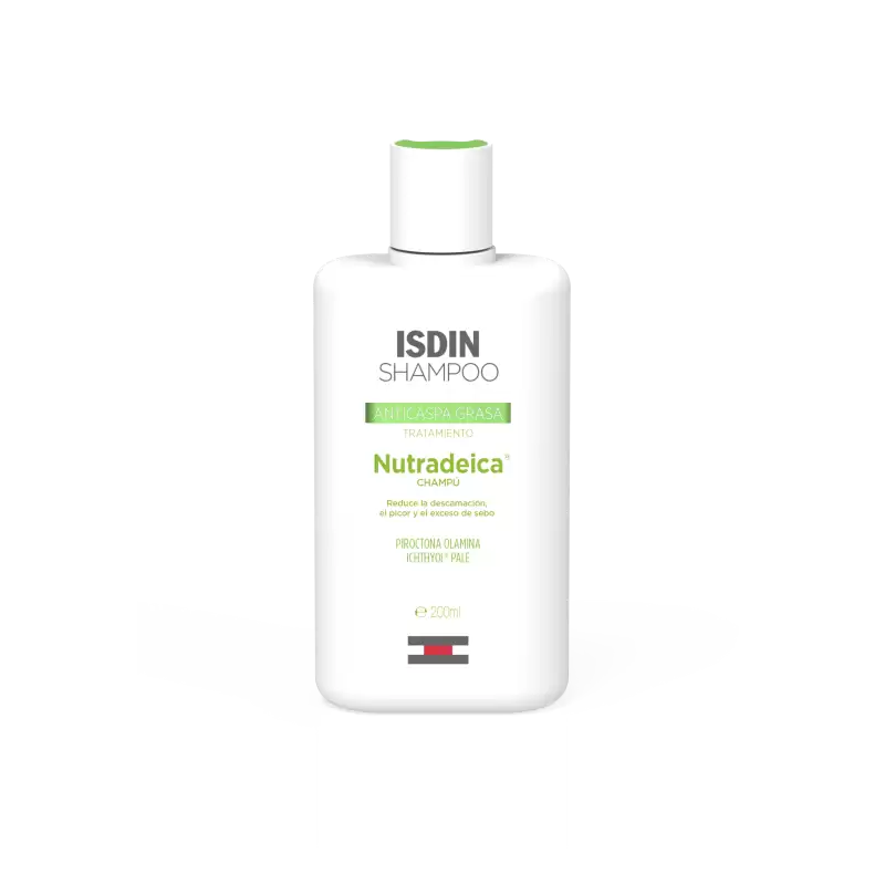 Isdin Nutradeica Shampooing anti-Pelliculaire Cheveux Gras 200 ml