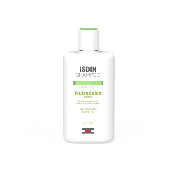 Isdin Nutradeica Shampooing anti-Pelliculaire Cheveux Gras 200 ml