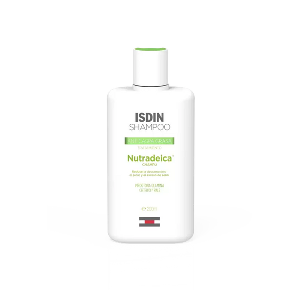 Isdin Nutradeica Shampooing anti-Pelliculaire Cheveux Gras 200 ml