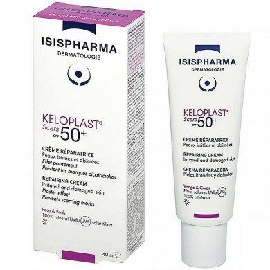 ISISPHARMA KELOPLAST SCARS (SPF 50+) CREME REPARATRICE EFFET PANSEMENT Parapharmacie prix Maroc