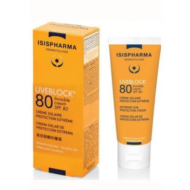 ISISPHARMA UVEBLOCK 80 CREME INVISIBLE 40 ML Parapharmacie prix Maroc