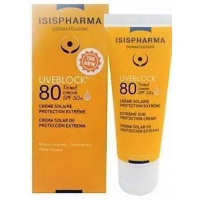 ISISPHARMA UVEBLOCK 80 CREME TEINTEE Parapharmacie prix Maroc