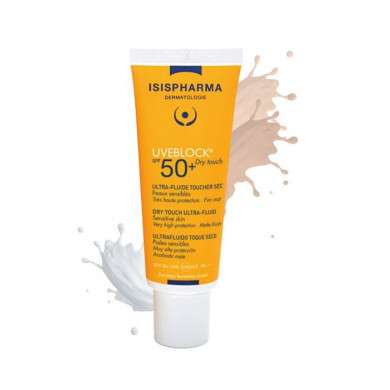 ISISPHARMA UVEBLOCK ULTRA FLUIDE SPF 50 DRY TOUCH TEINTE CLAIRE 40 ML Parapharmacie prix Maroc