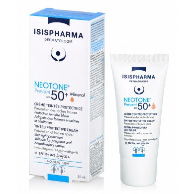 ISISPHARMA NEOTONE PREVENT MINERAL SPF 50+ LIGHT 30 ML prix Maroc