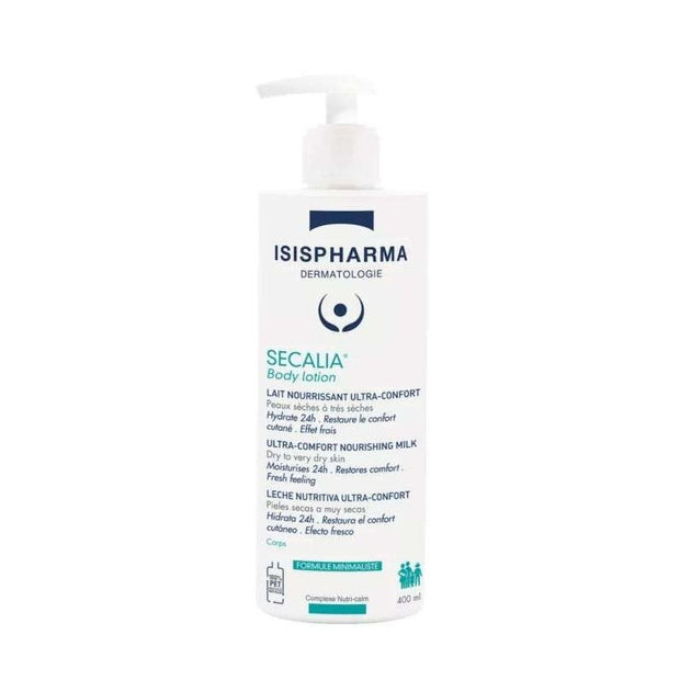 Isispharma Secalia Body Lotion Lait Nourissant Ultra-Confort 400ml