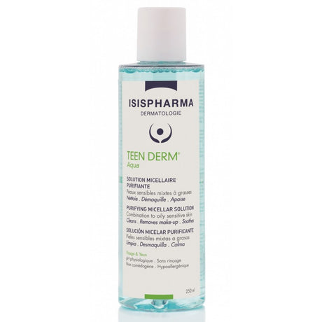 ISISPHARMA TEEN DERM aqua solution micellaire | 250 ml prix Maroc