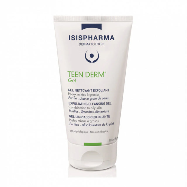 ISISPHARMA TEEN DERM gel nettoyant exfoliant | 150 ml prix Maroc