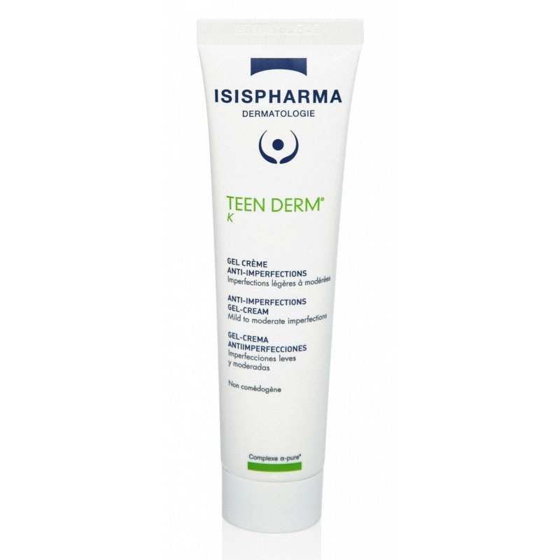 Isispharma Teen Derm K Gel-Crème anti Imperfection 30 ml