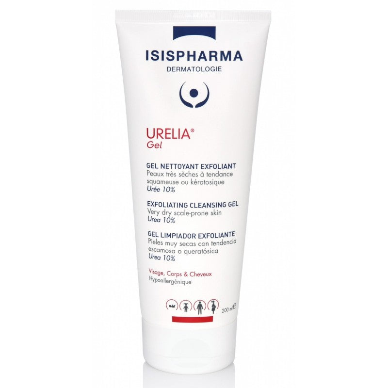 Isispharma Urelia Gel Nettoyant Exfoliant 200 ml