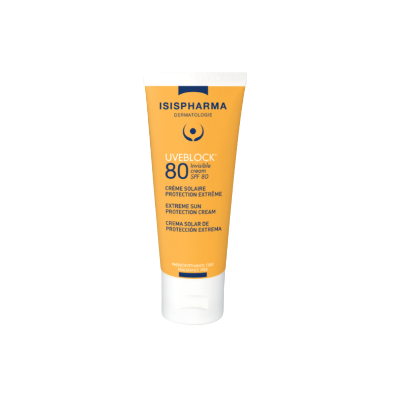 Isispharma Uveblock 80 Crème Invisible 40 ml