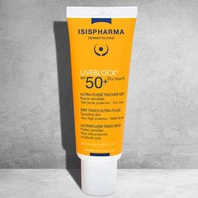 ISISPHARMA UVEBLOCK SPF 50+ ULTRA FLUIDE TOUCHER SEC 40 ML Parapharmacie prix Maroc