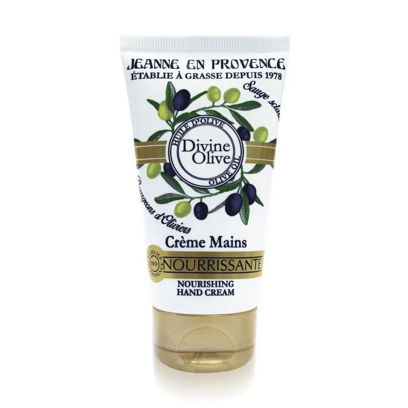 Jeanne en Provence Divine Olive Hand Cream Creme Mains 75ml
