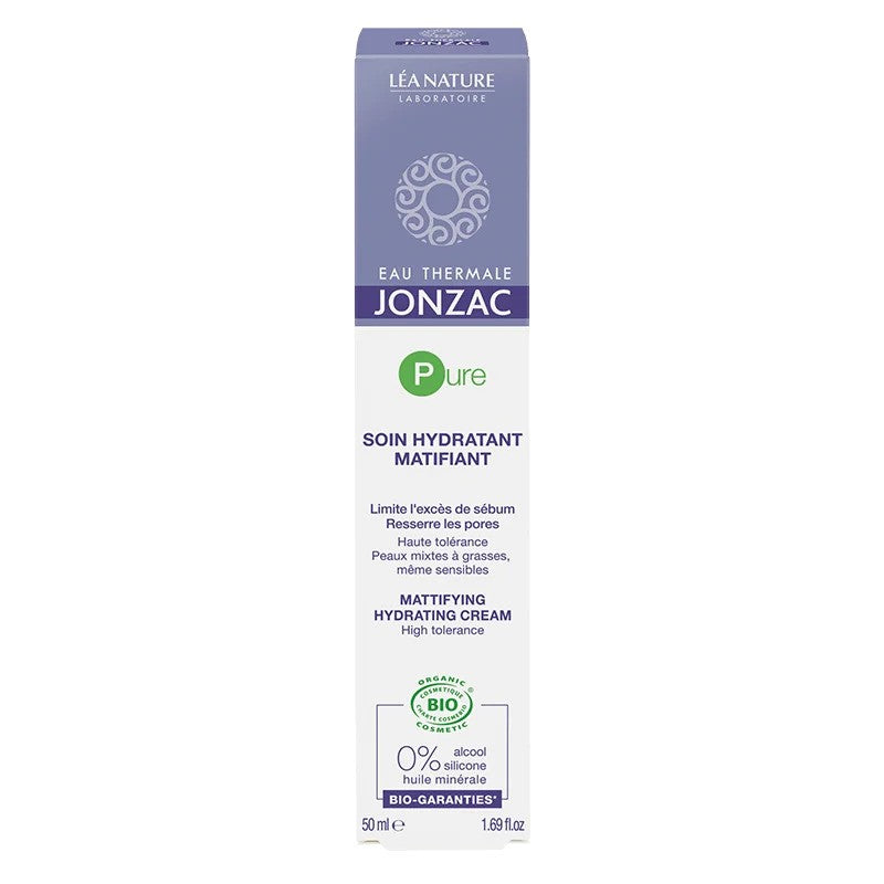 JONZAC PURE SOIN HYDRATANT MATIFIANT 50ML prix Maroc