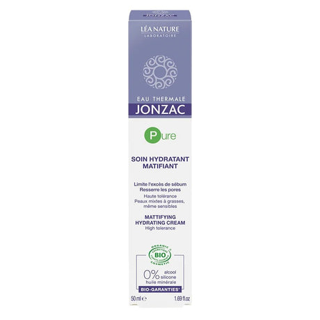 JONZAC PURE SOIN HYDRATANT MATIFIANT 50ML prix Maroc